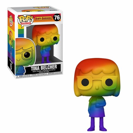 Funko Pop Animacion Dia Del Orgullo Tina Belcher Arcoiris 56981