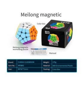 Cubo De Rubik Moyu Meilong Megaminx Magnetico Stk