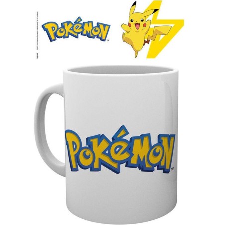 Taza 320 Ml Abysse Pokémon Logo & Pikachu