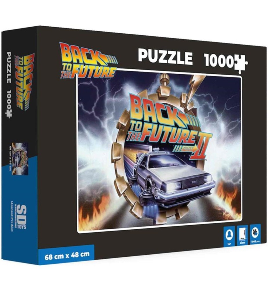 Puzle Asmodee 1000 Piezas Regreso Al Futuro Ii Pegi 14