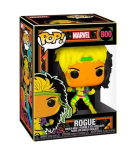 Funko Pop Marvel Black Light Rogue Multicolor Exclusivo 55164