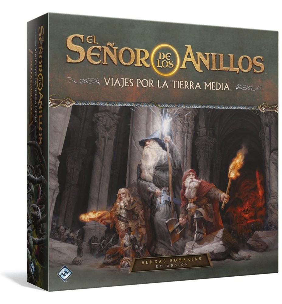 Juego De Mesa El Señor De Los Anillos Sendas Sombrias