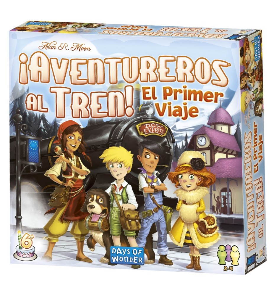 Juego De Mesa ¡aventureros Al Tren! El Primer Viaje Pegi 6