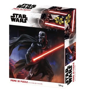 Puzle Lenticular Prime 3d 500 Piezas Star Wars Darth Vader