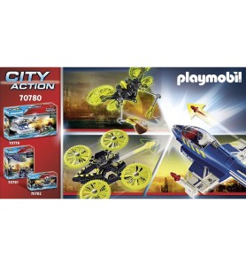 Playmobil Policia Avion : Persecucion Dron