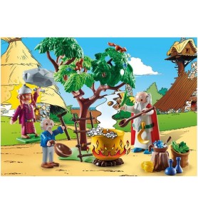 Playmobil Asterix: Panoramix Con El Caldero De La Pocion Magica