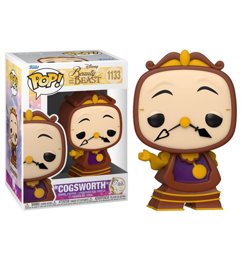 Funko Pop Disney La Bella Y La Bestia Cogsworth 57582