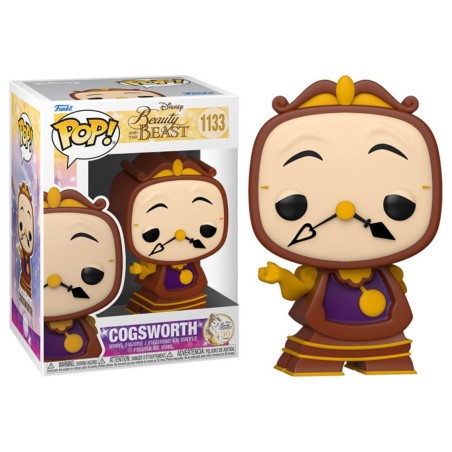 Funko Pop Disney La Bella Y La Bestia Cogsworth 57582