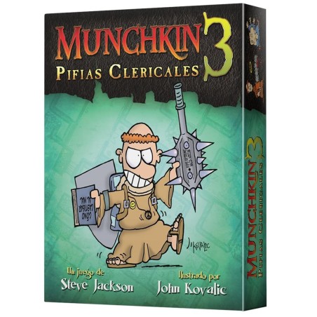 Juego De Mesa Munchkin 3: Pifias Clericales Pegi 10