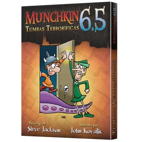 Juego De Mesa Munchkin 6.5: Tumbas Terroríficas Pegi 10