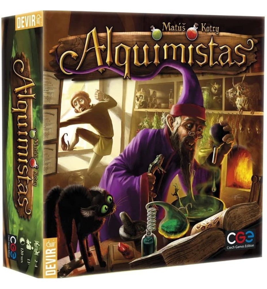 Juego De Mesa Devir Alquimistas Pegi 13