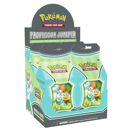 Juego De Cartas Pokémon Premium Tournament Collection Professor Juniper 4 Barajas Inglés