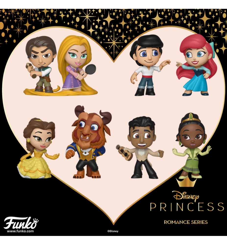 Mistery Mini Disney Royal Romance Enredados Flynn & Rapunzel Pack 2