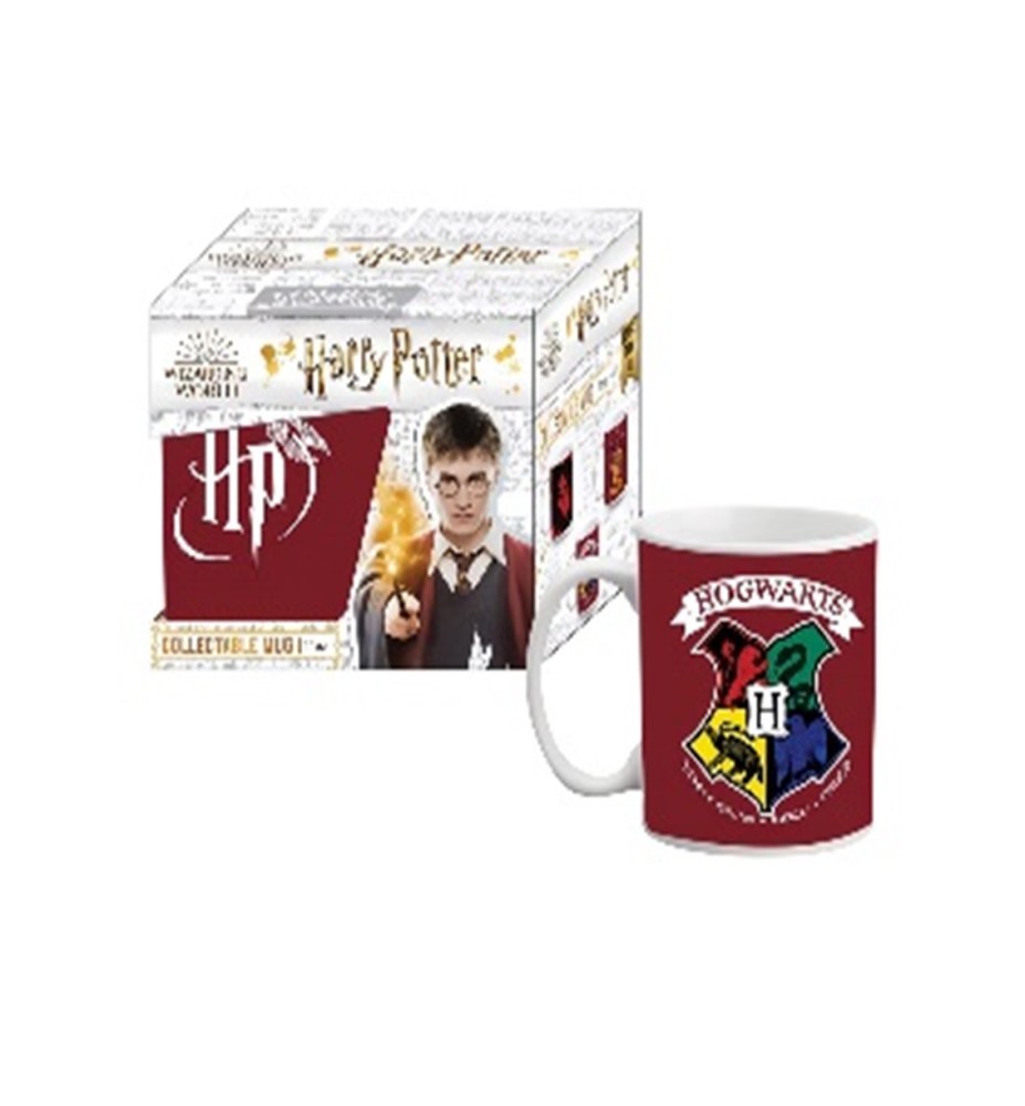 Taza Gb Eye Ceramica Harry Potter Hogwarts En Caja Regalo