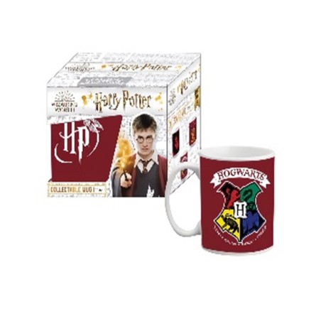 Taza Gb Eye Ceramica Harry Potter Hogwarts En Caja Regalo