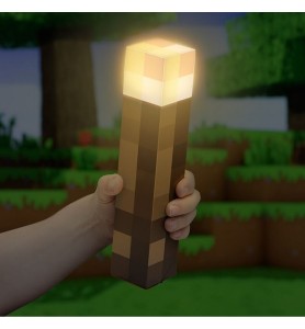 Lámpara Paladone Minecraft Antorcha