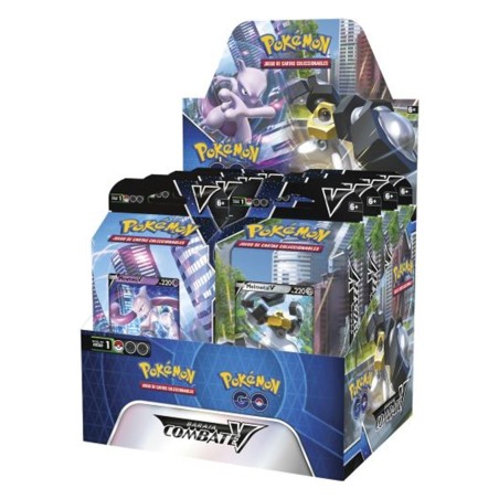 Juego De Cartas Pokémon Tcg Pokémon Go Baraja De Combate Mewtwo & Melmetal 8 Unidades Español