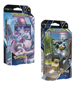 Juego De Cartas Pokémon Tcg Pokémon Go Baraja De Combate Mewtwo & Melmetal 8 Unidades Español