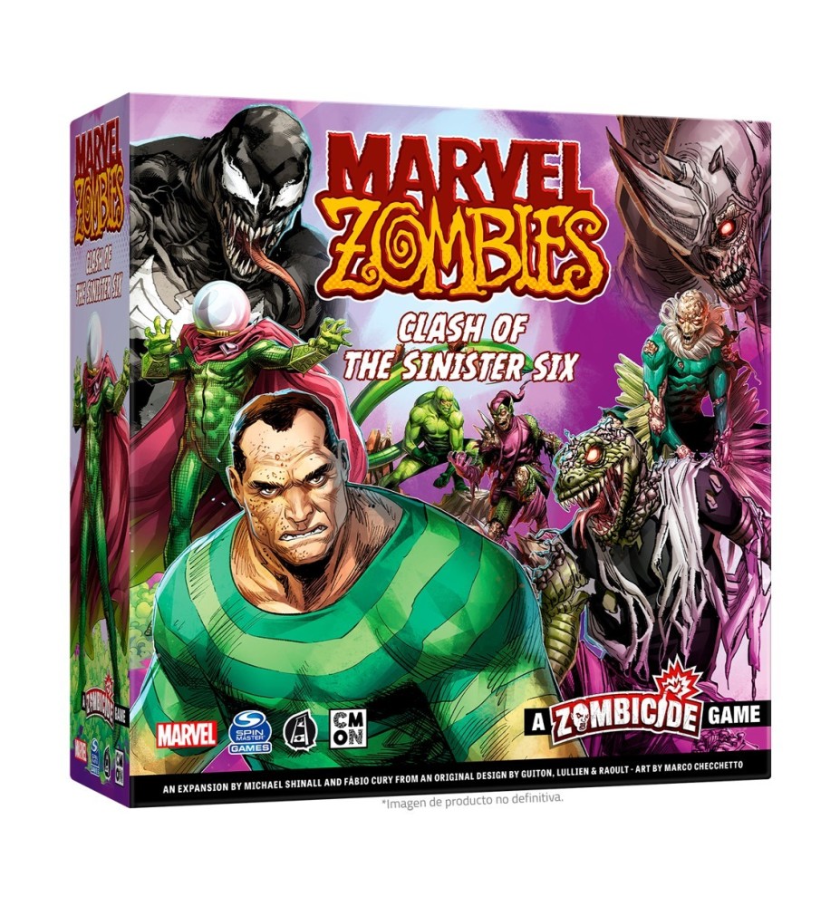 Juego De Mesa Marvel Zombies: Clash Of The Sinister Six Pegi 14