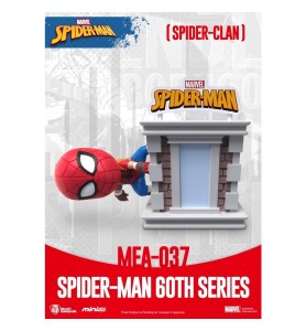 Figura Beast Kingdom Mini Egg Attack Marvel Spider - Man Spider - Clan Serie 60 Aniversario