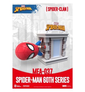 Figura Beast Kingdom Mini Egg Attack Marvel Spider - Man Spider - Clan Serie 60 Aniversario