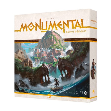 Juego De Mesa Monumental Expansion Reinos Perdidos Edad Recomendada 10 Años