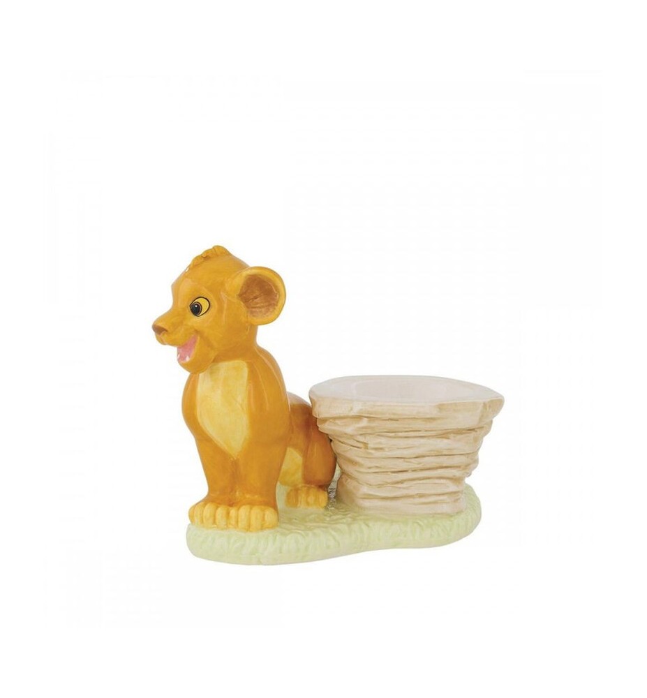 Figura Decorativa Enesco Disney El Rey Leon Simba Huevera