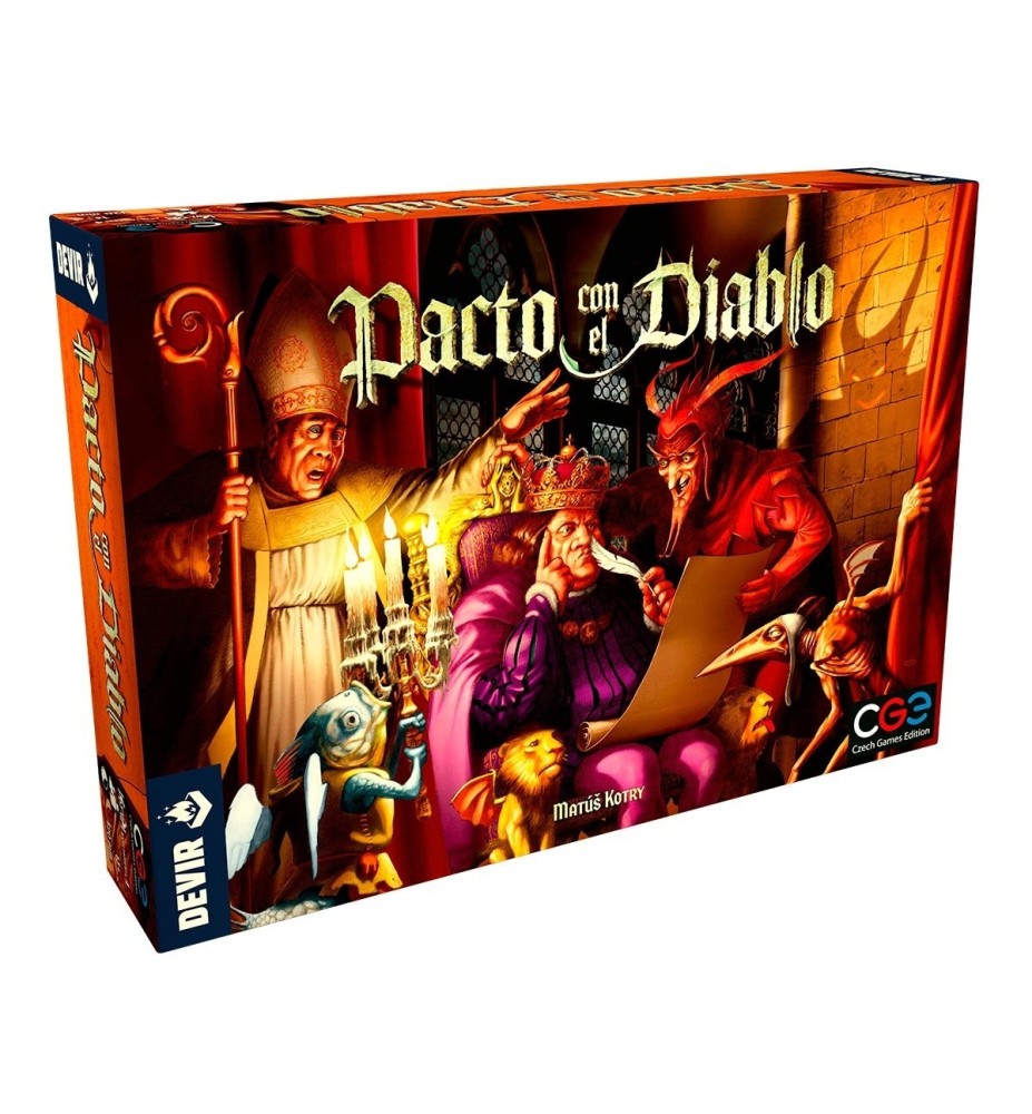 Juego De Mesa Devir Pacto Con El Diablo