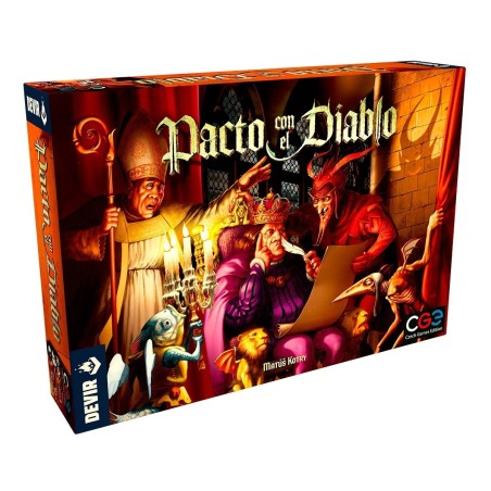 Juego De Mesa Devir Pacto Con El Diablo