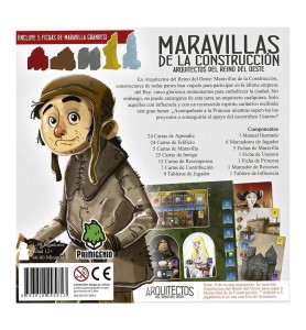 Juego De Mesa Maravillas De La Construccion Edad Recomendada 12 Años