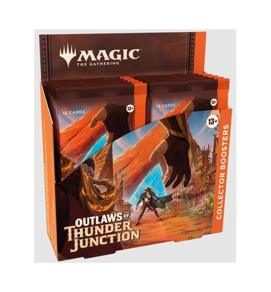 Juego De Cartas Magic The Gathering Outlaws Of Thunder Junction Caja De Sobres Coleccionista Inglés