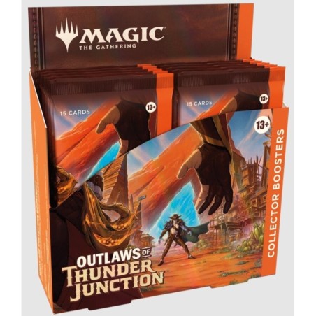 Juego De Cartas Magic The Gathering Outlaws Of Thunder Junction Caja De Sobres Coleccionista Inglés