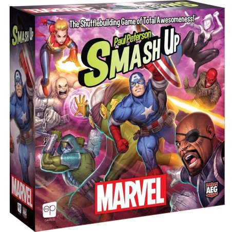 Juego De Mesa Smash Up Marvel Ingles