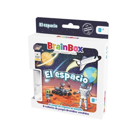 Juego De Mesa Brainbox Pocket El Espacio Edad Recomendada 8 Años