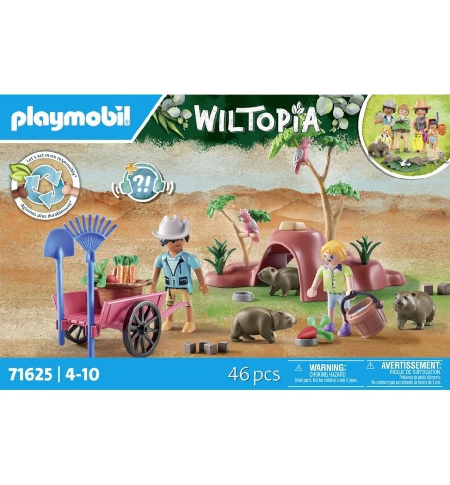 Playmobil Wiltopia -  Refugio Del Tejon Australiano