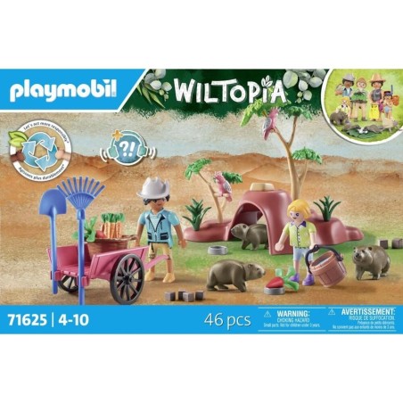 Playmobil Wiltopia -  Refugio Del Tejon Australiano