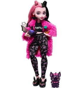 Muñeca Mattel Monster High Fiesta De Pijamas Y Mascotas