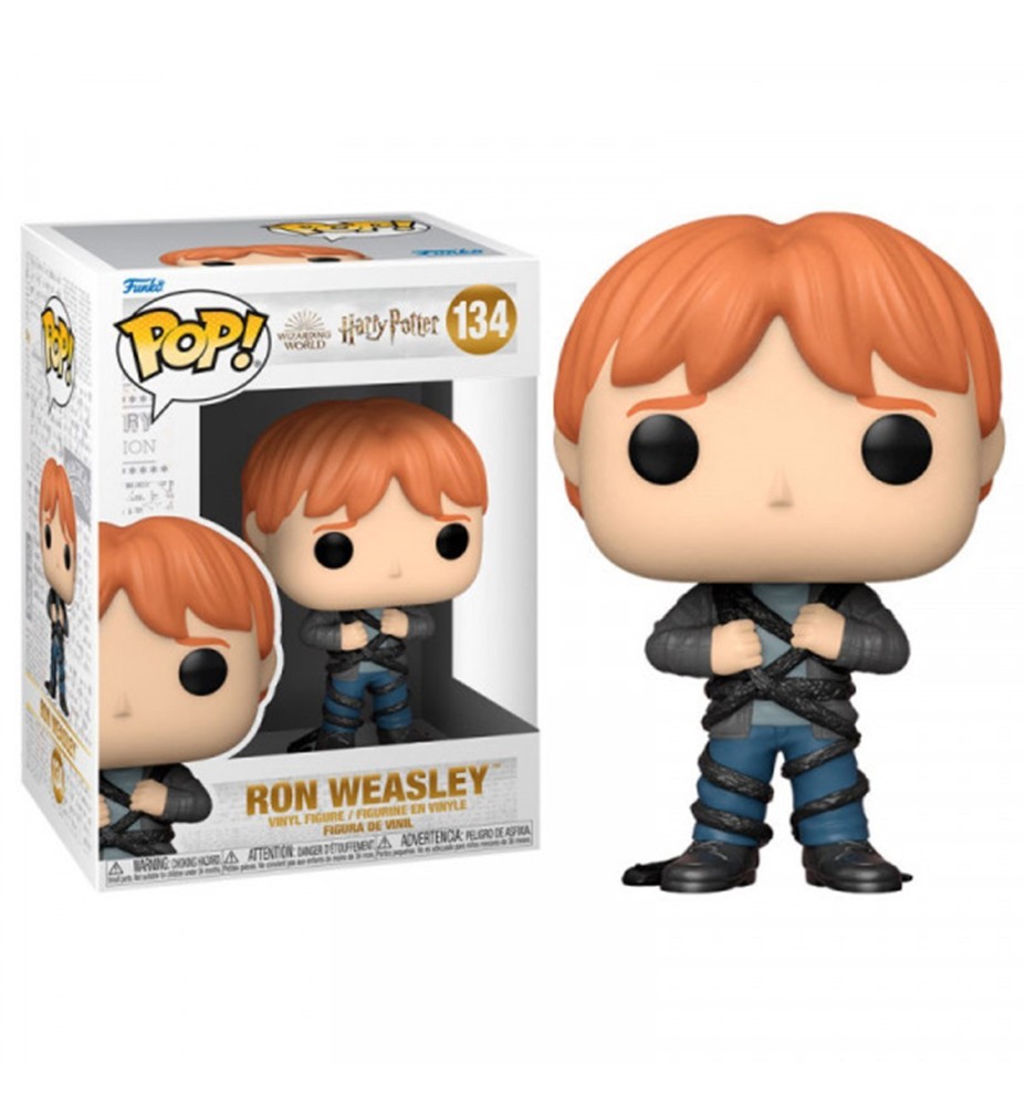 Funko Pop Harry Potter Ron Weasley Trampa Planta Piedra Filosofal