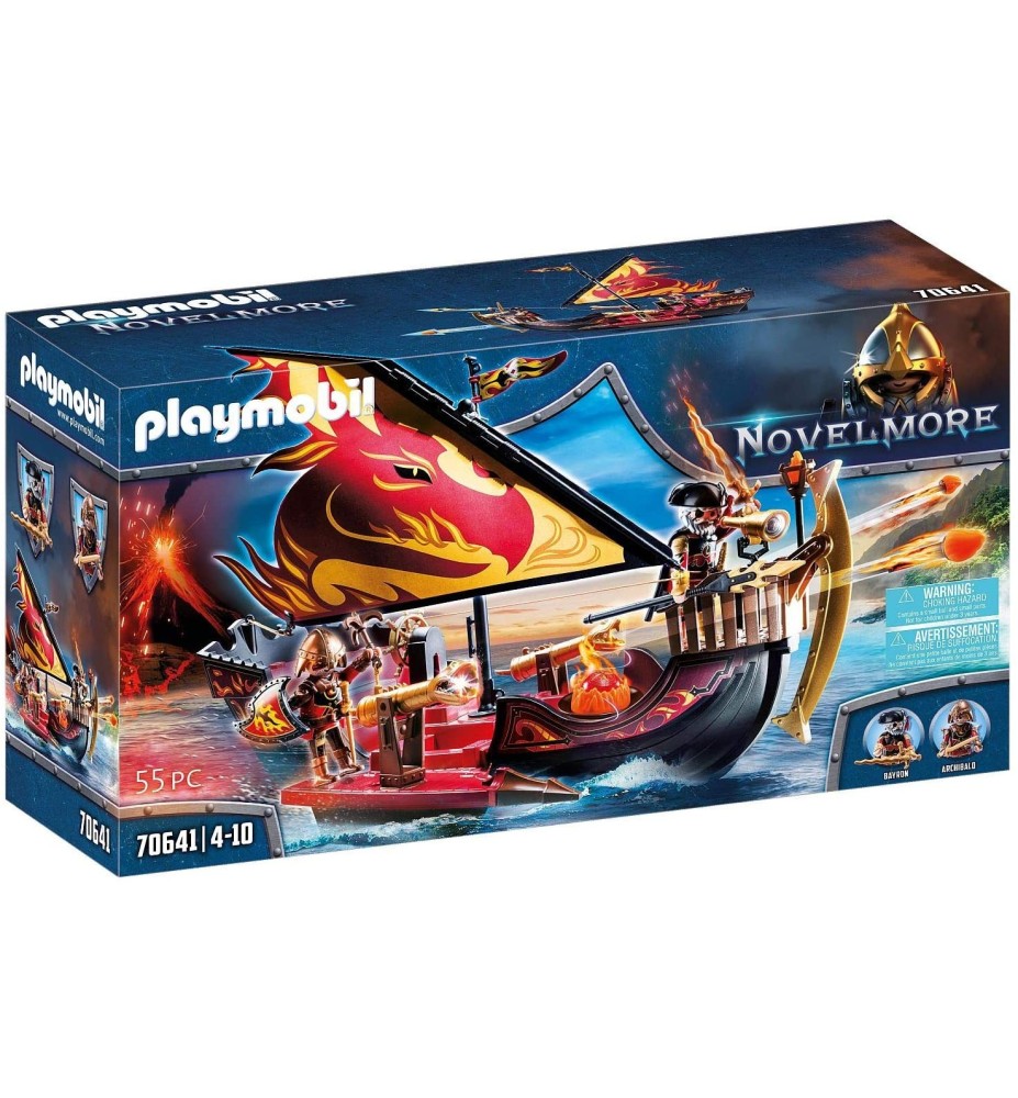 Playmobil Novelmore Barco Bandidos Burnham