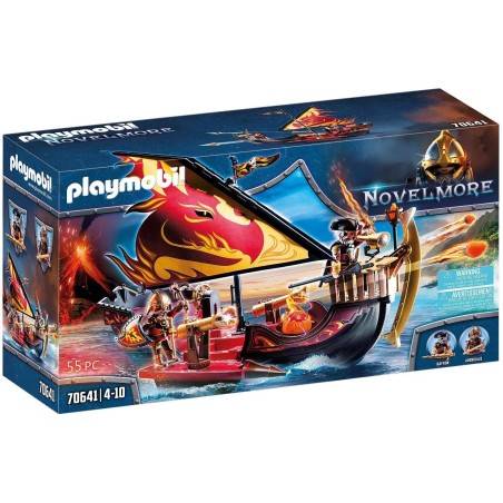 Playmobil Novelmore Barco Bandidos Burnham