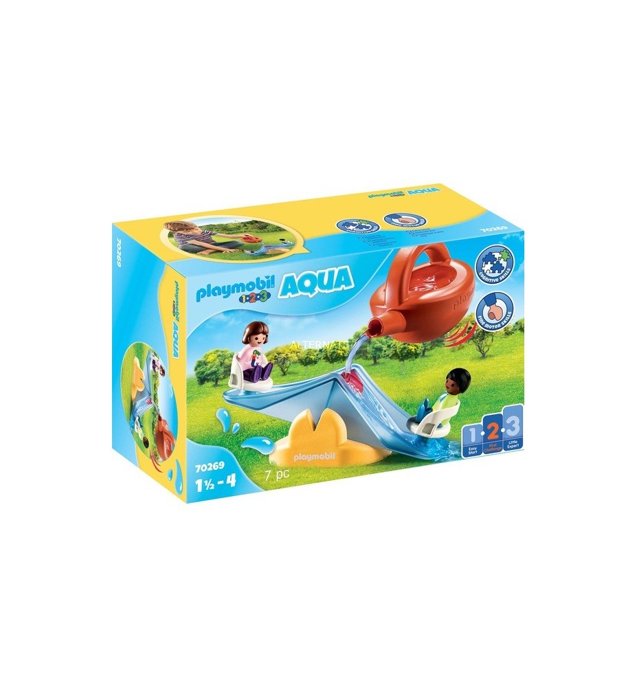 Playmobil Aqua 1.2.3 Balancin Acuatico Con Regadera