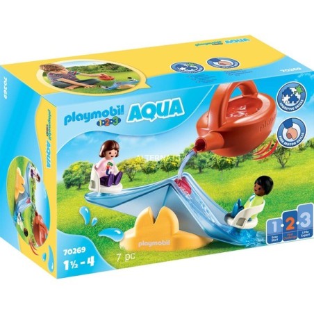 Playmobil Aqua 1.2.3 Balancin Acuatico Con Regadera