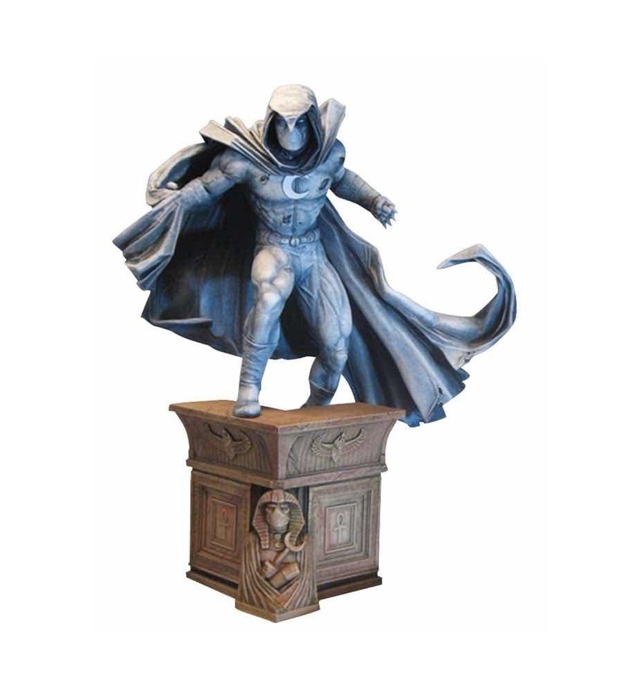 Figura Diamond Select Toys Marvel Premier Colection Moon Knight Caballero Luna Estatua