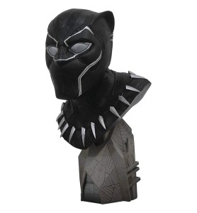 Figura Diamond Collection Marvel Comics Busto Black Panther 1 - 2 Escala