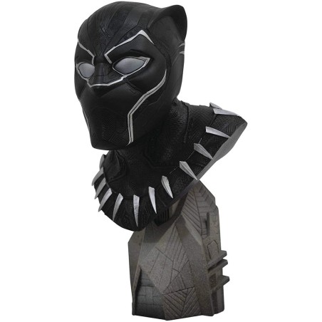 Figura Diamond Collection Marvel Comics Busto Black Panther 1 - 2 Escala