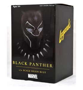 Figura Diamond Collection Marvel Comics Busto Black Panther 1 - 2 Escala