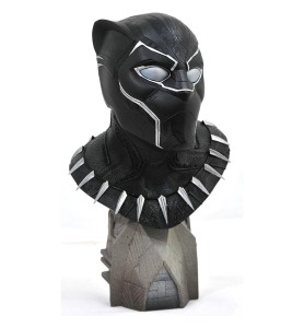 Figura Diamond Collection Marvel Comics Busto Black Panther 1 - 2 Escala