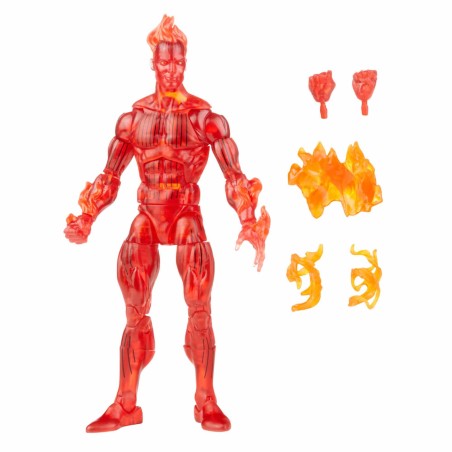 Figura Hasbro Antorcha Humana 15 Cm Fantastic Four Marvel Legends F03515l0