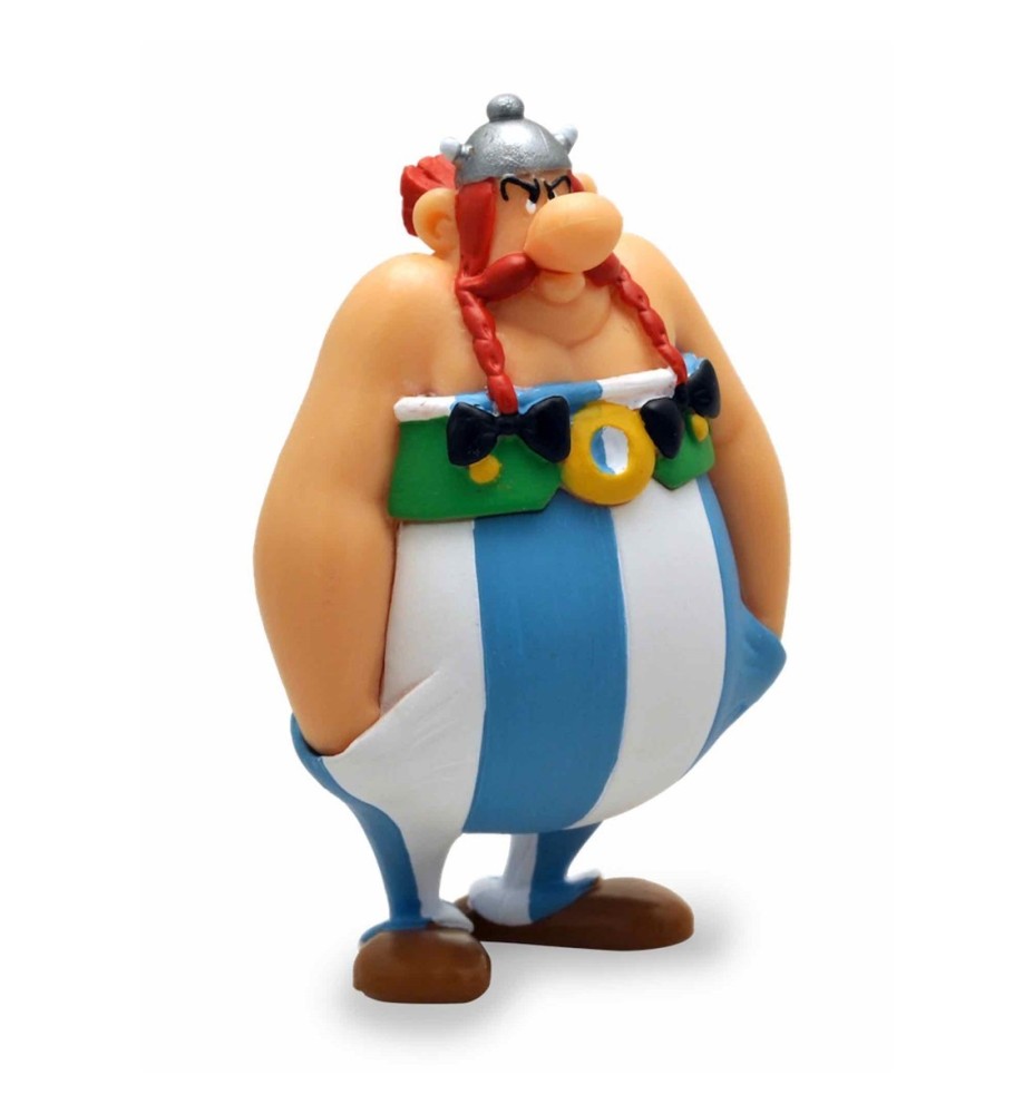 Figura Plastoy Asterix & Obelix Obelix Manos En Los Bolsillos Pvc 6 Cm