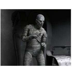 Figura Neca Ultimate Mummy (black &white) 18 Cm Universal Monsters Scale Action Figure